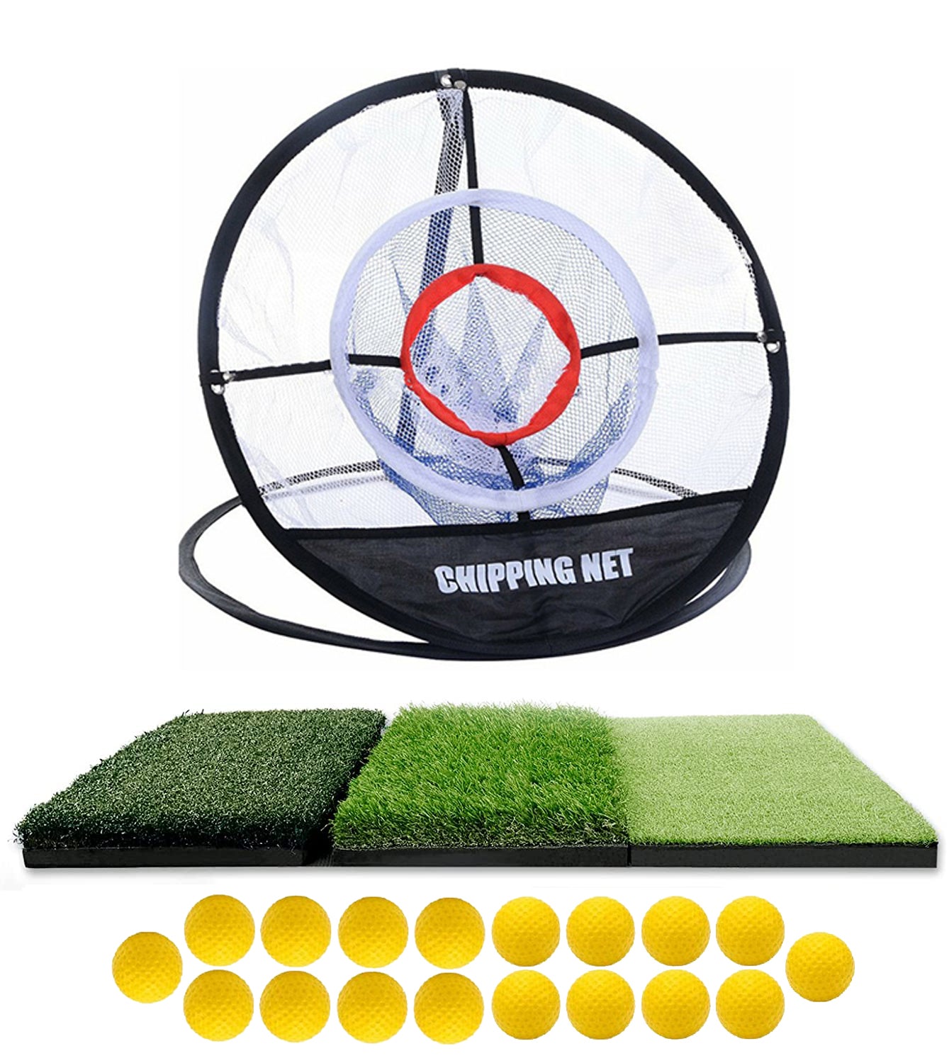 Golf Pop UP Indoor/Outdoor Chipping Net – 27 Hole Golf
